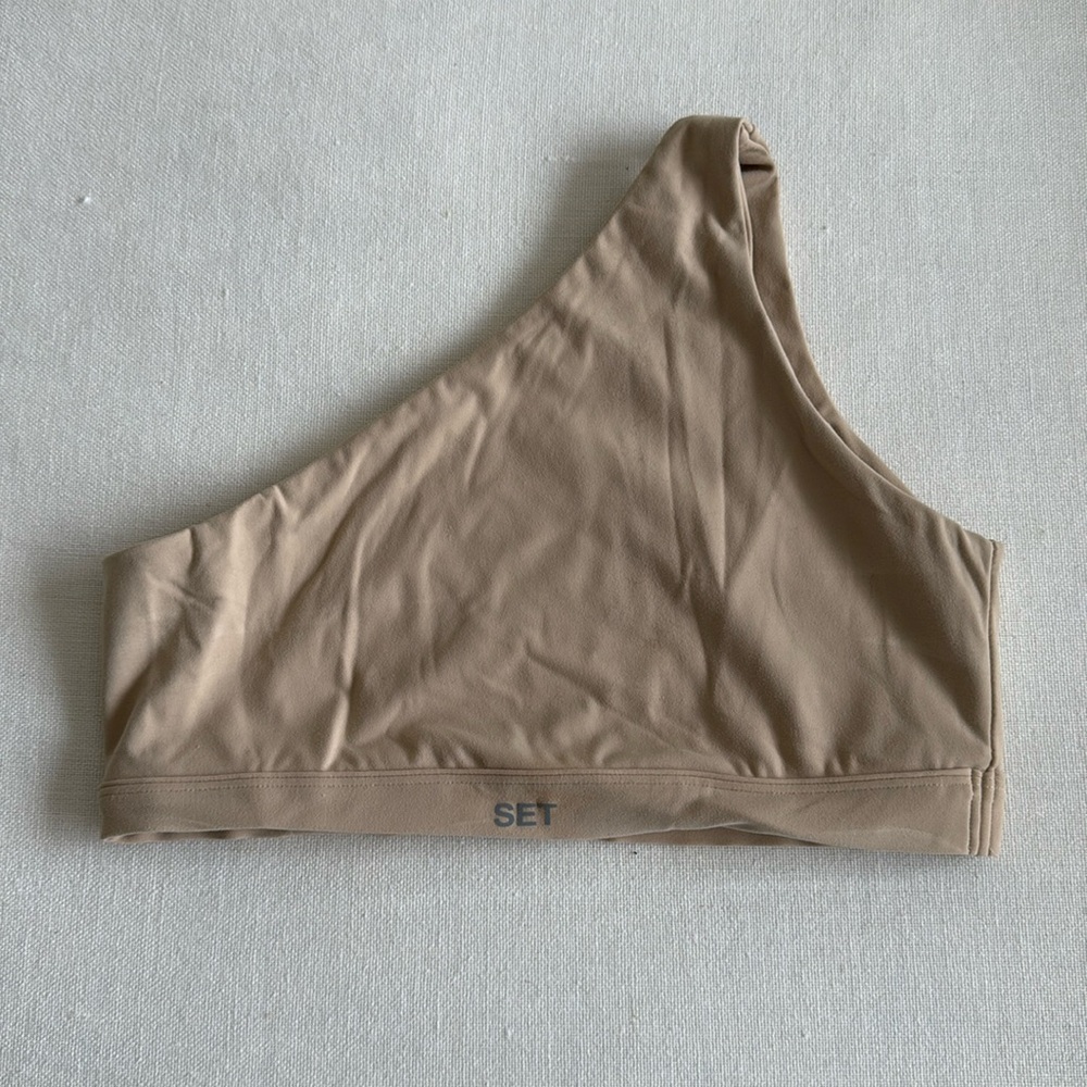 Set active one shoulder bra